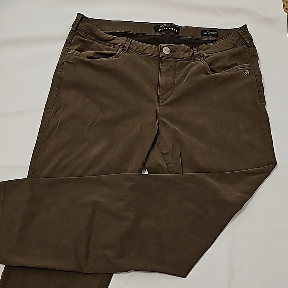 Scotch & Soda Maison Scotch La Bohemienne Skinny Pants Army Green size 32/32